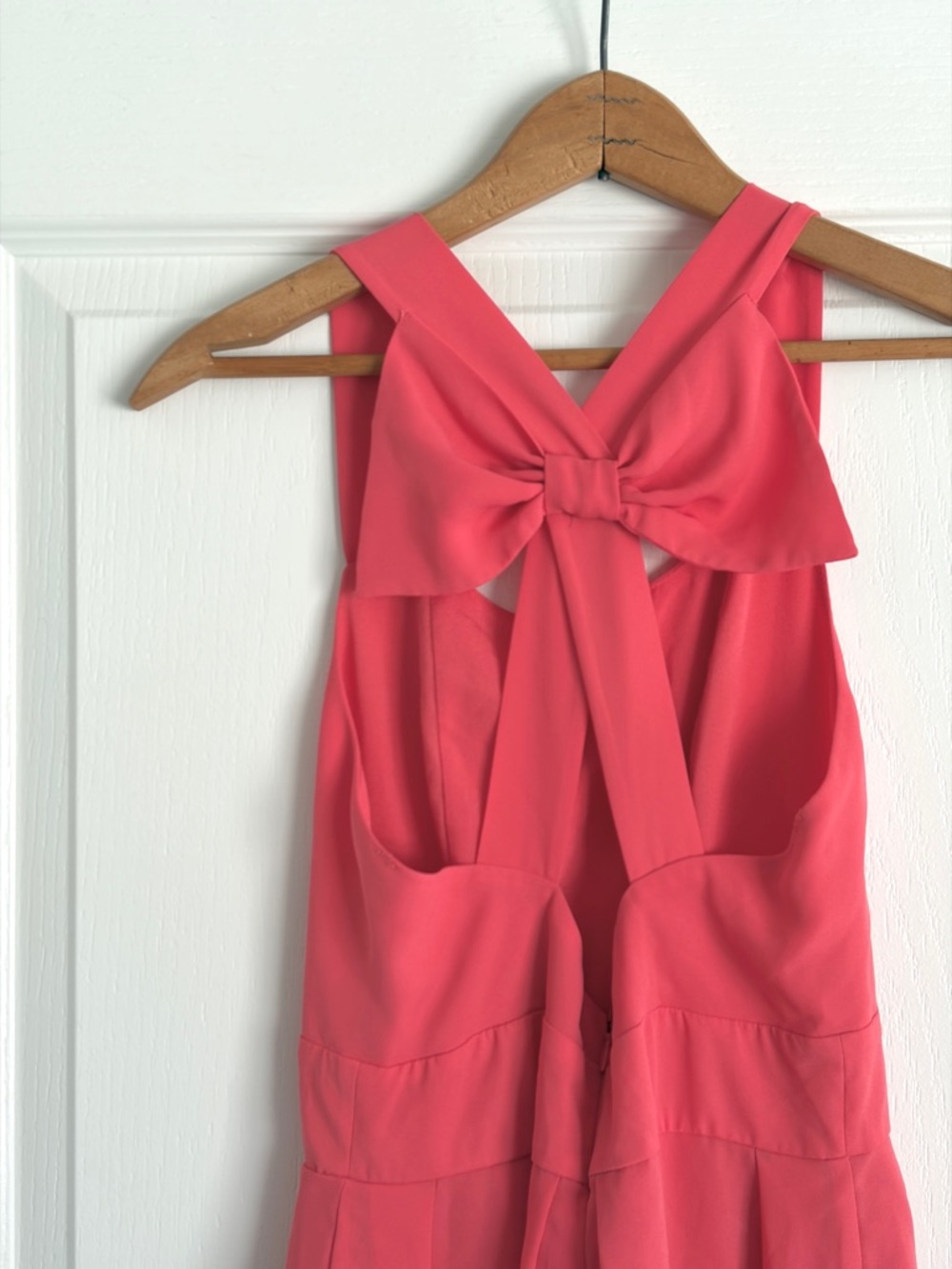 Pink Bow Cocktail Dress